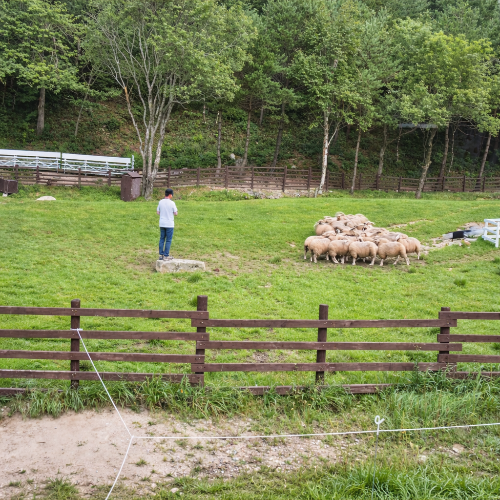 삼양라운드힐 양몰이공연