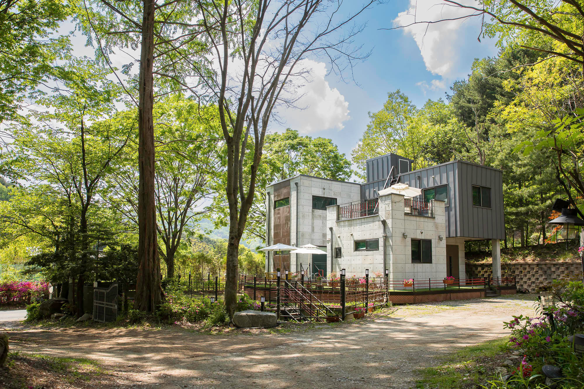 양평 독채펜션 테라펜션 전경