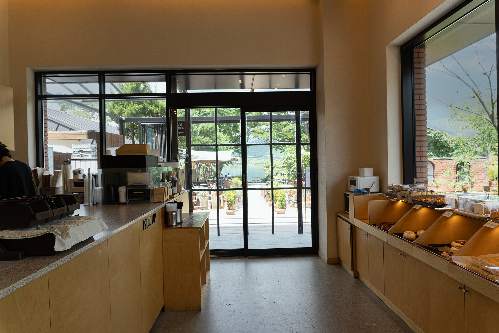 수수카페 내부 분위기