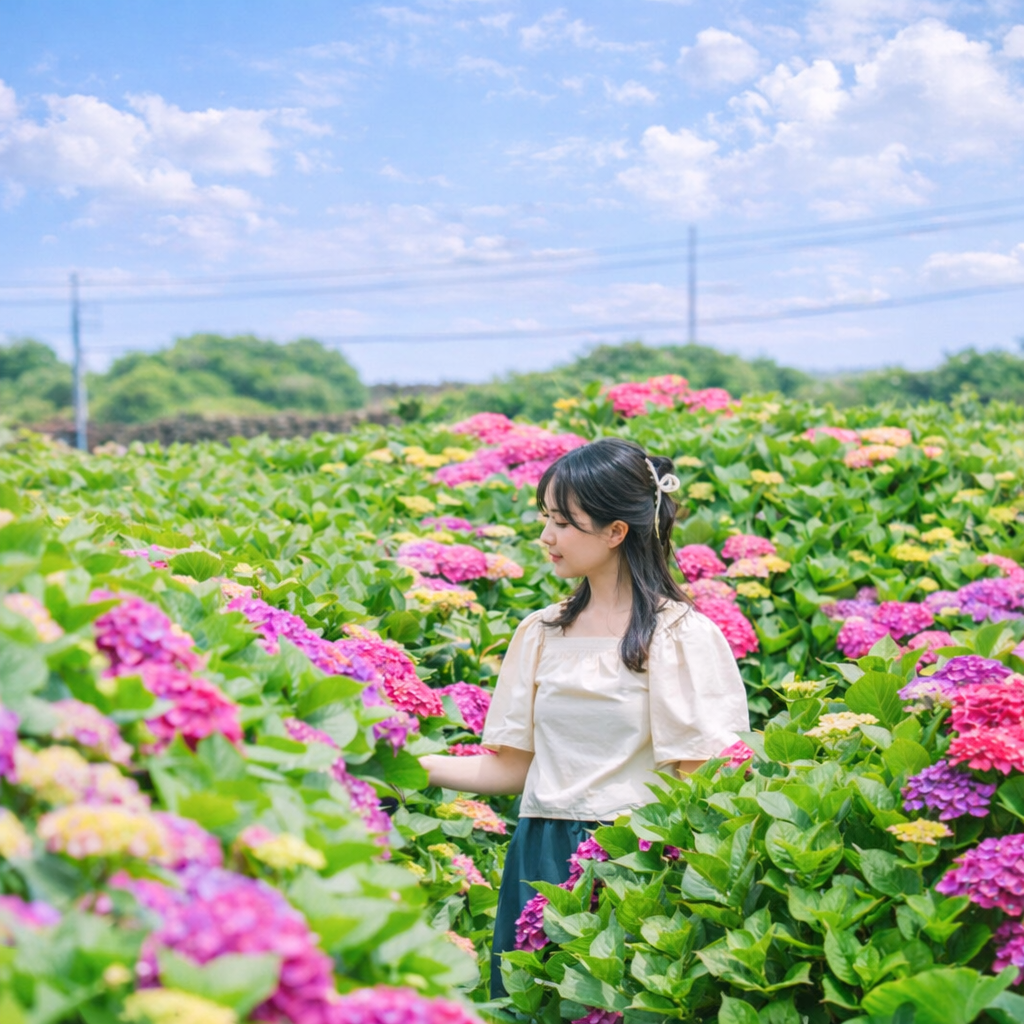 제주 우도정원 대표 이미지
