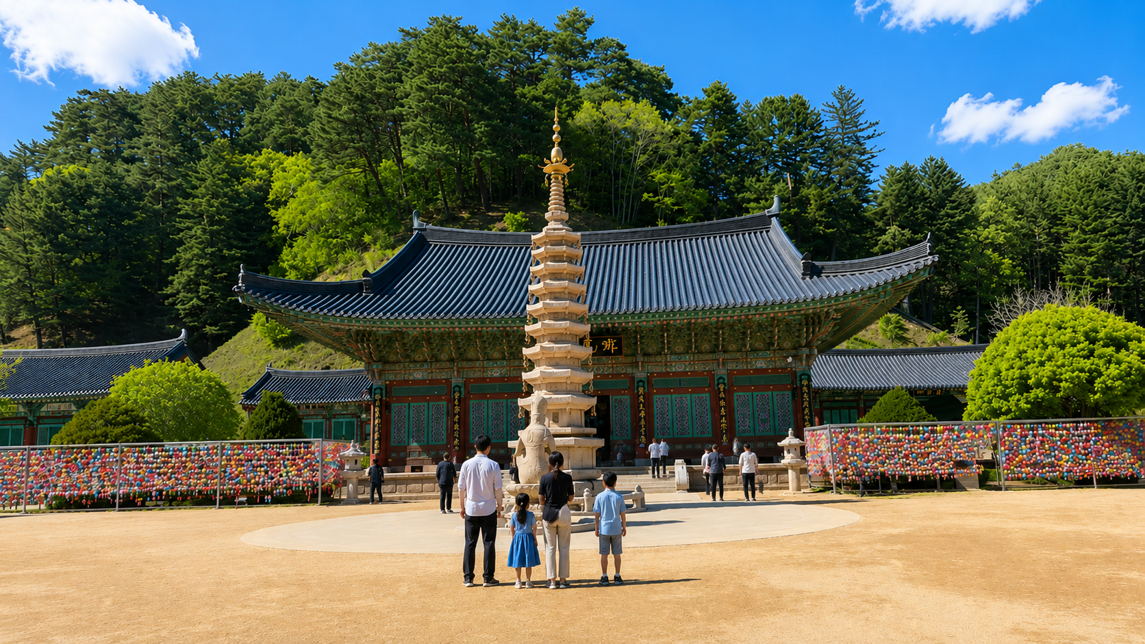 평창 오대산 힐링여행 월정사 초여름 풍경